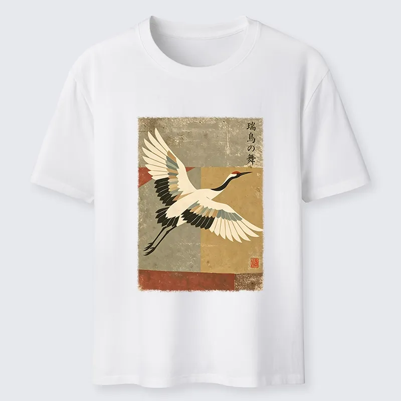 Tokyo-Tiger Crane Spirit Classic T-Shirt