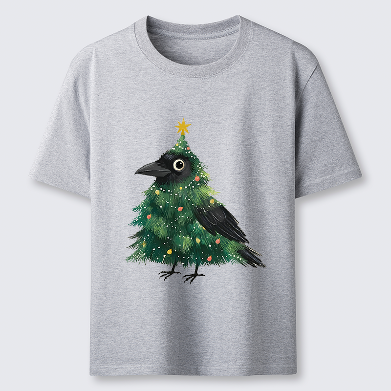 Tokyo-Tiger Cute Christmas Tree Crow Classic T-Shirt