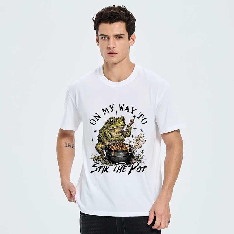 Tokyo-Tiger Frog On My Way To Stir The Pot Classic T-Shirt