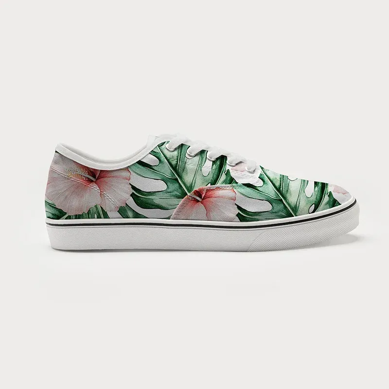 Tokyo-Tiger Island Blossoms Canvas Shoes