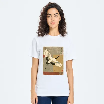 Tokyo-Tiger Crane Spirit Classic T-Shirt