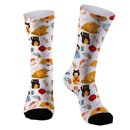 Tokyo-Tiger Japanese Elements Socks