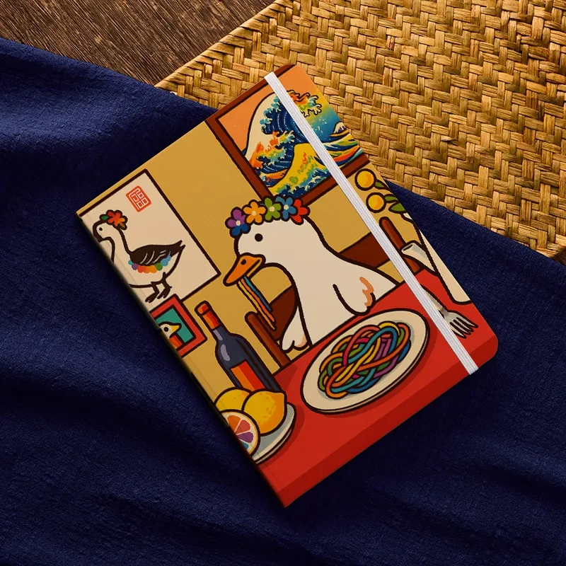 Tokyo-Tiger More Spaghetti Less Upsetti Goose Notebook