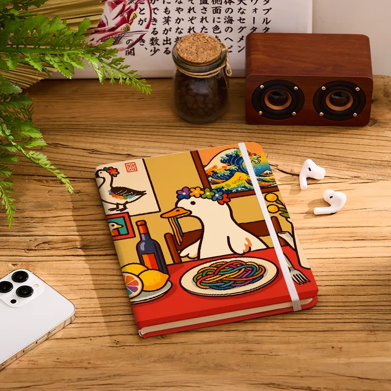 Tokyo-Tiger More Spaghetti Less Upsetti Goose Notebook