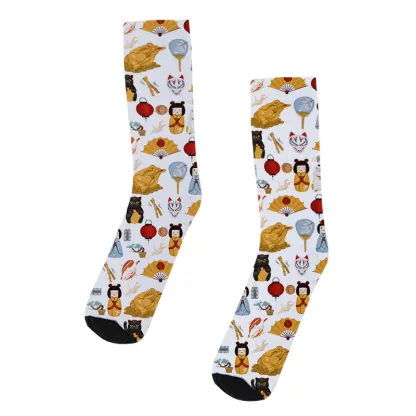 Tokyo-Tiger Japanese Elements Socks