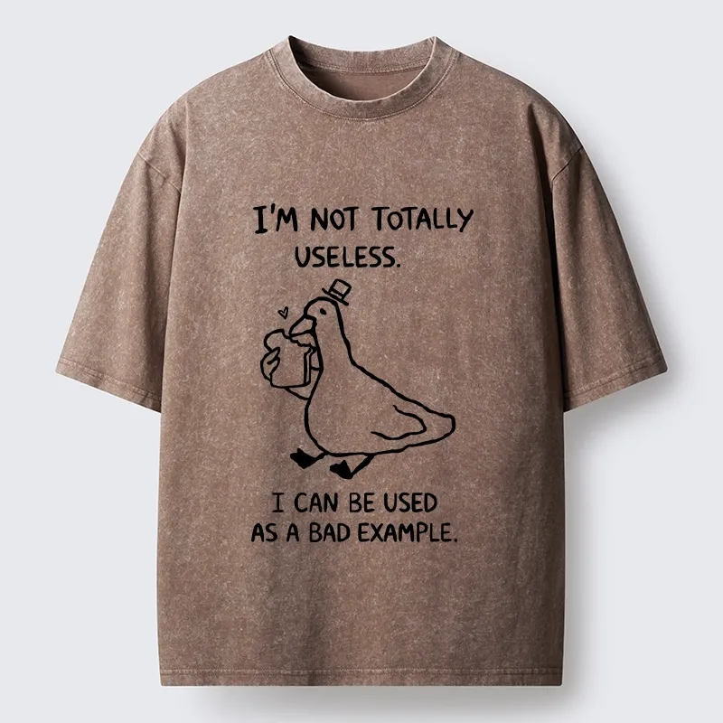 Tokyo-Tiger Funny Duck Meme Washed T-Shirt