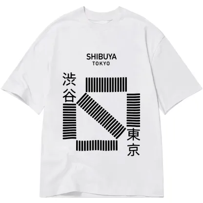 Tokyo-Tiger Japanese Shibuya Crossing Classic T-Shirt