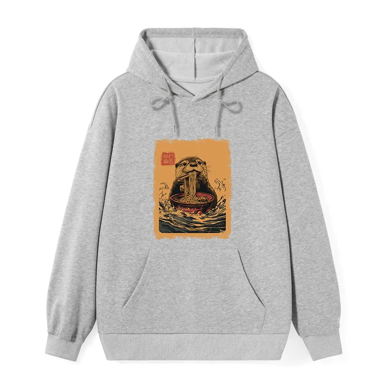 Tokyo-Tiger Ramen Lover Otter Classic Hoodie