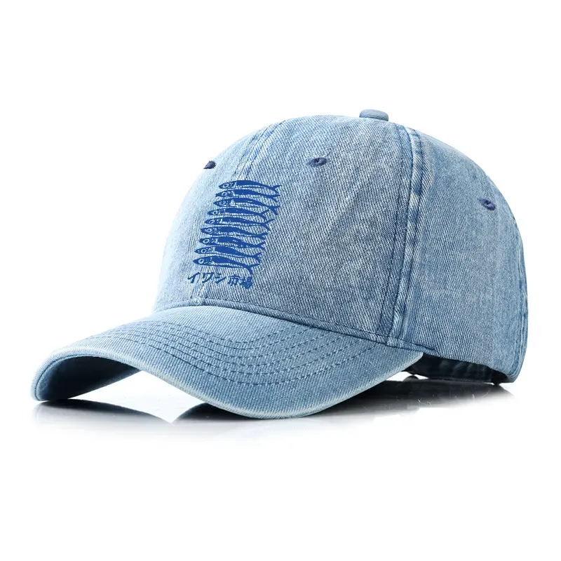Tokyo-Tiger Sardine Market Denim Cap