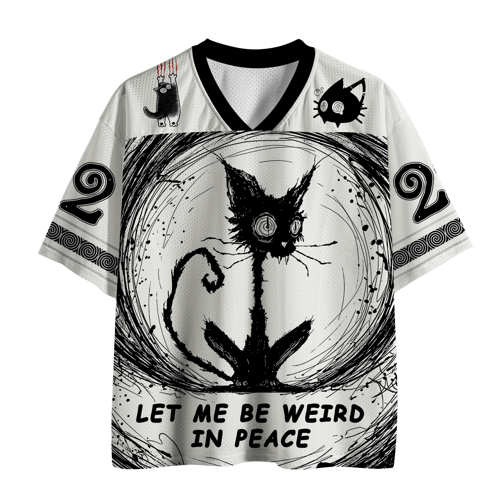 Tokyo-Tiger Cat Gradually Became Strange Mesh Jersey Sale