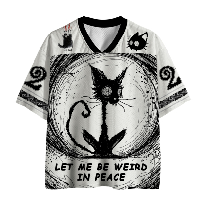 Tokyo-Tiger Cat Gradually Became Strange Mesh Jersey