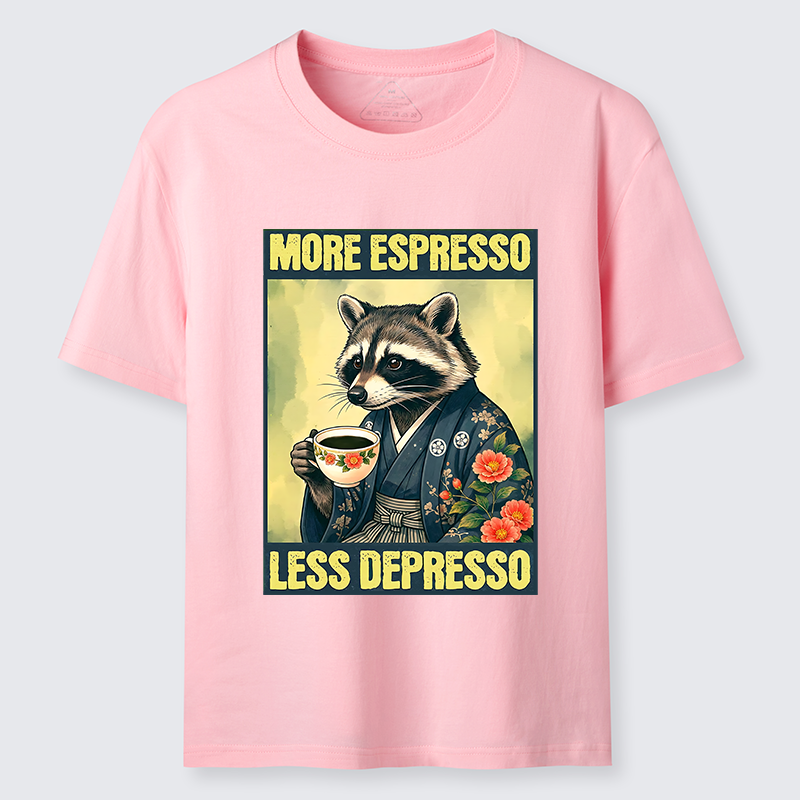 Tokyo-Tiger Coffee Fix Energy Raccoon Classic T-Shirt