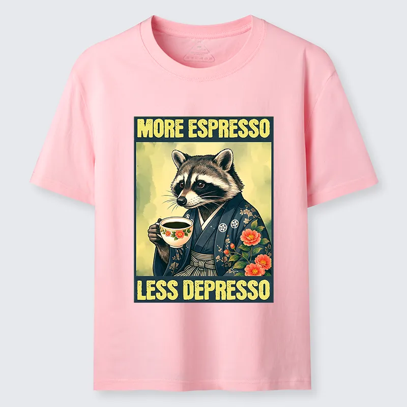 Tokyo-Tiger Coffee Fix Energy Raccoon Classic T-Shirt
