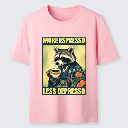 Tokyo-Tiger Coffee Fix Energy Raccoon Classic T-Shirt