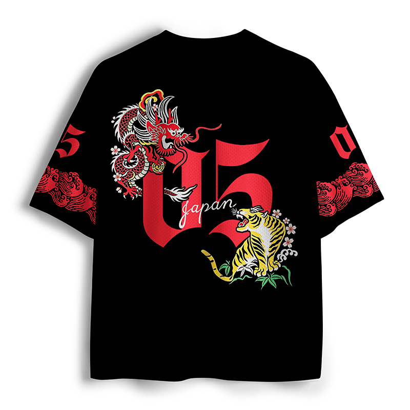 Tokyo-Tiger Dragon Tiger Tokyo Mesh Jersey