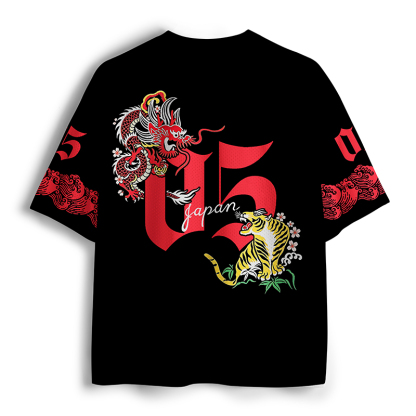 Tokyo-Tiger Dragon Tiger Tokyo Mesh Jersey