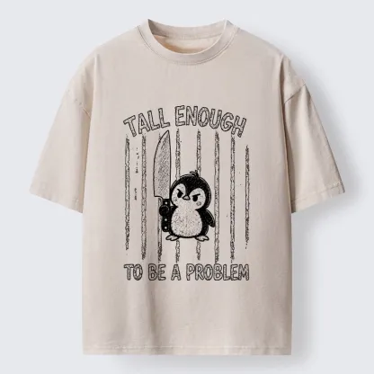Tokyo-Tiger Strong Tall Mindset Washed T-Shirt