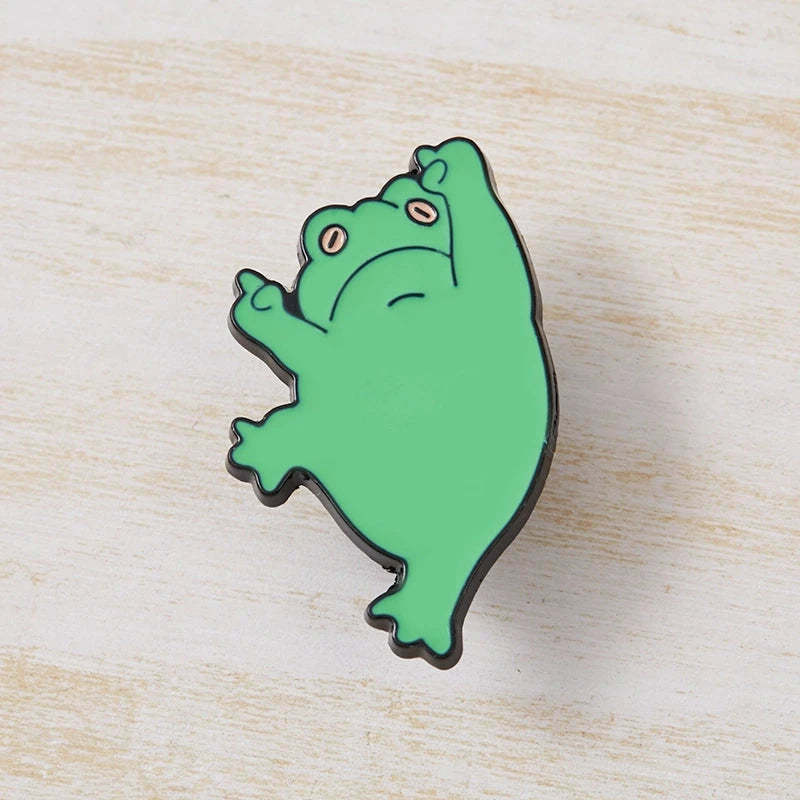 Tokyo-Tiger Cute Frog Series Pin