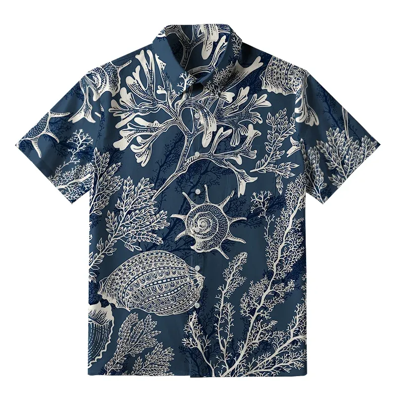 Tokyo-Tiger Marine Mystery Button-up Shirt Sale
