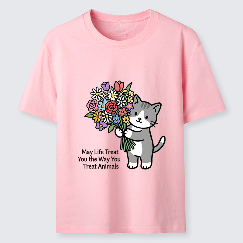 Tokyo-Tiger Funny Cat Bouquet Classic T-Shirt