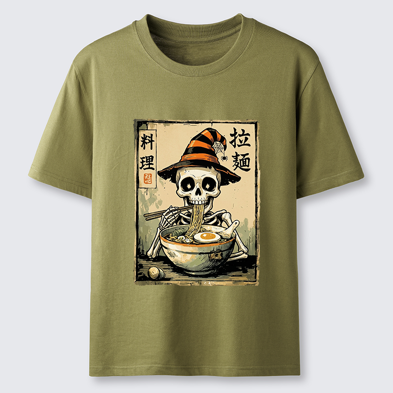 Tokyo-Tiger Funny Skull Ramen Classic T-Shirt