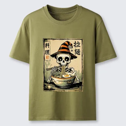 Tokyo-Tiger Funny Skull Ramen Classic T-Shirt