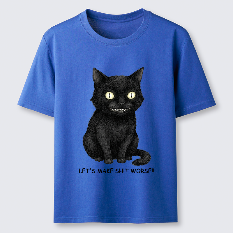 Tokyo-Tiger Mischief Black Cat Meme Classic T-Shirt