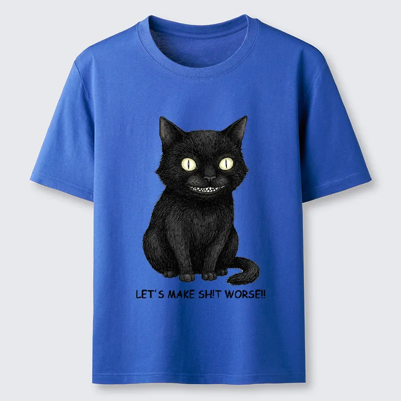 Tokyo-Tiger Mischief Black Cat Meme Classic T-Shirt