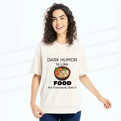 Tokyo-Tiger Fun Of Black Humor Washed T-Shirt