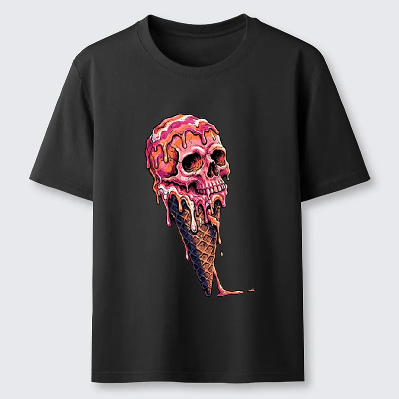 Tokyo-Tiger Skull Ice Cream Art Classic T-Shirt