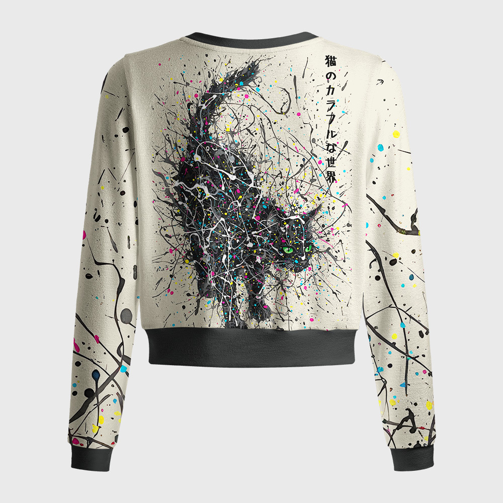 Tokyo-Tiger In the Spectrum of Cats Women's Lightweight Cardigan