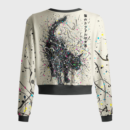 Tokyo-Tiger In the Spectrum of Cats Women's Lightweight Cardigan