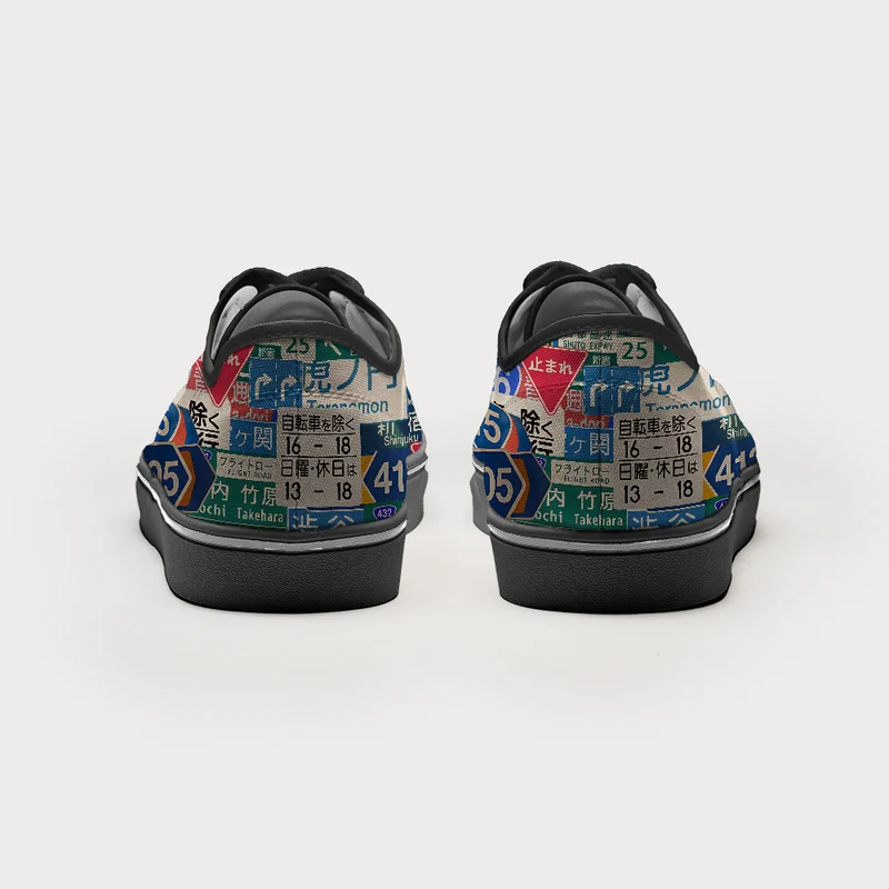 Tokyo-Tiger Japanese Urban Navigation Canvas Shoes