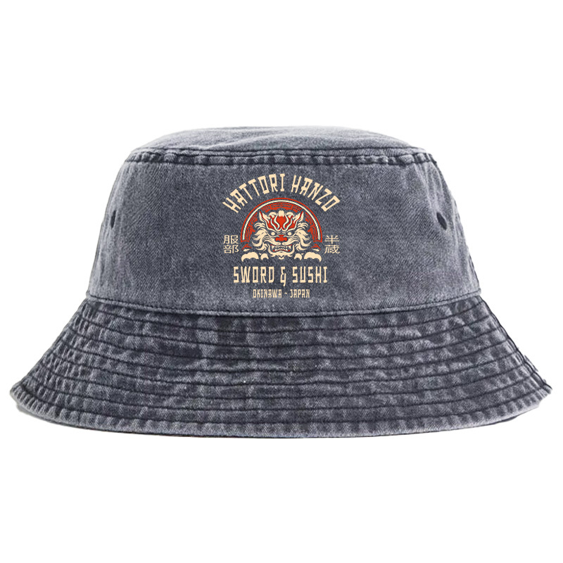 Tokyo-Tiger Hattori Hanzo Sword Washed Bucket Hat