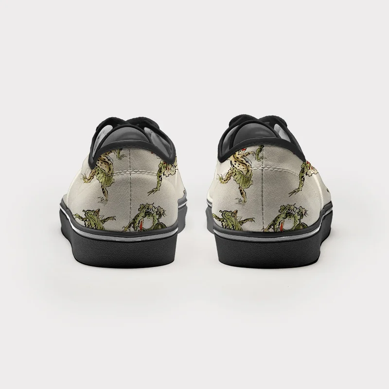 Tokyo-Tiger Frog Dance Canvas Shoes