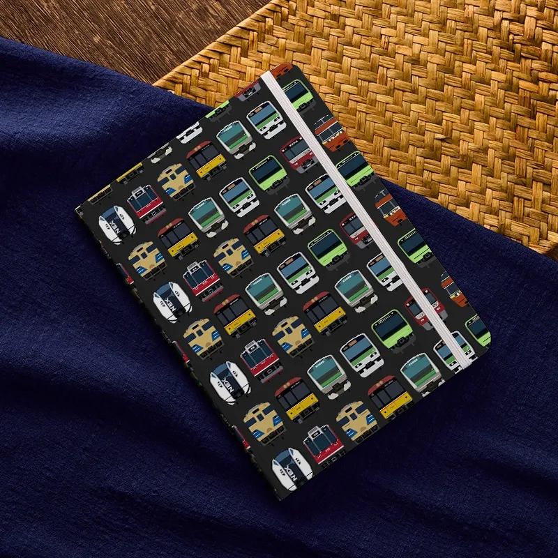 Tokyo-Tiger Japanese Traditional Trains Notebook