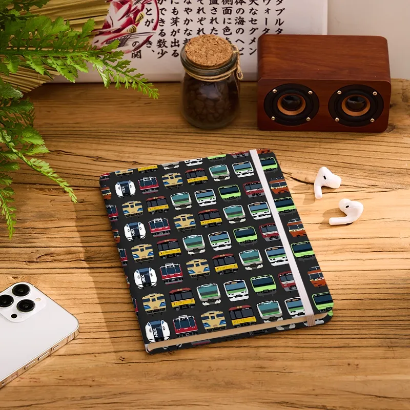 Tokyo-Tiger Japanese Traditional Trains Notebook