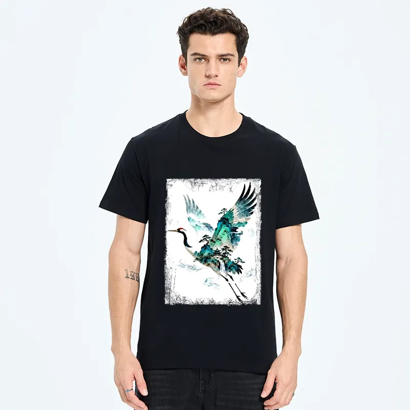 Tokyo-Tiger Mountain Crane Spirit Classic T-Shirt