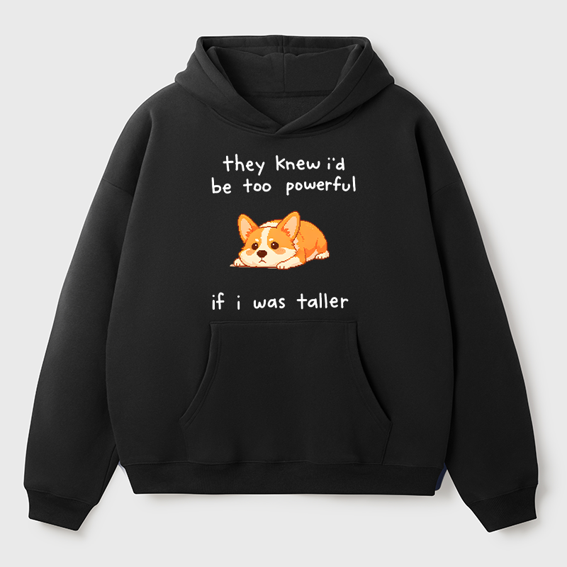 Tokyo-Tiger Funny Short Dog Joke Adult Fleece Hoodie
