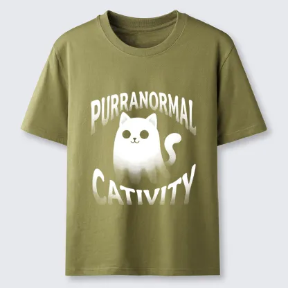 Tokyo-Tiger Funny Ghost Cat Meme Classic T-Shirt