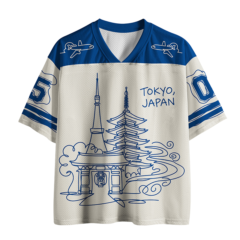Tokyo-Tiger Tokyo Line Mesh Jersey