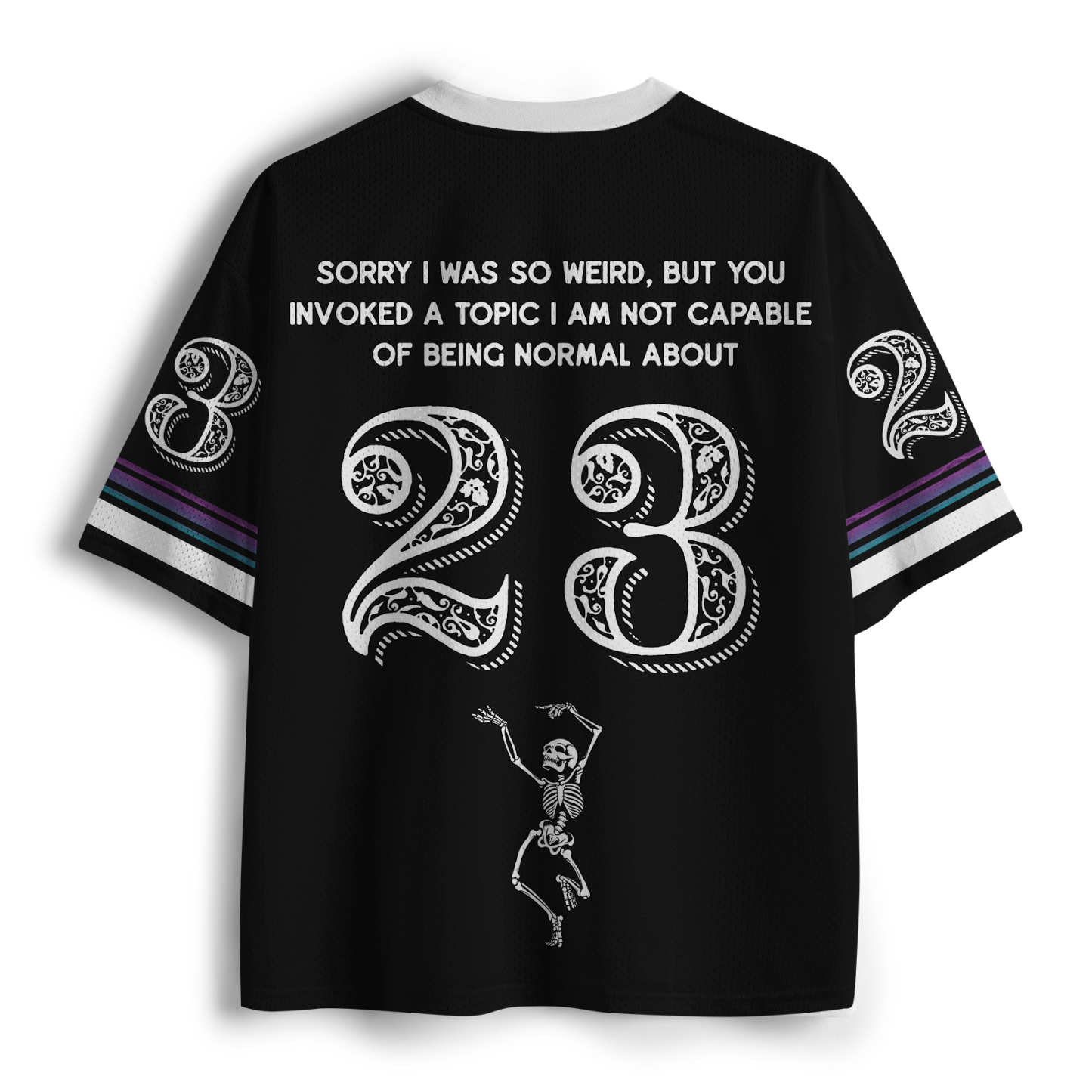 Tokyo-Tiger Soul‑Less Skeleton, Endless Confusion Mesh Jersey