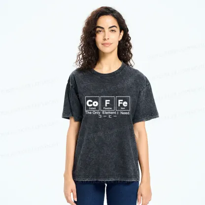 Tokyo-Tiger Water Of Life Funny Washed T-Shirt