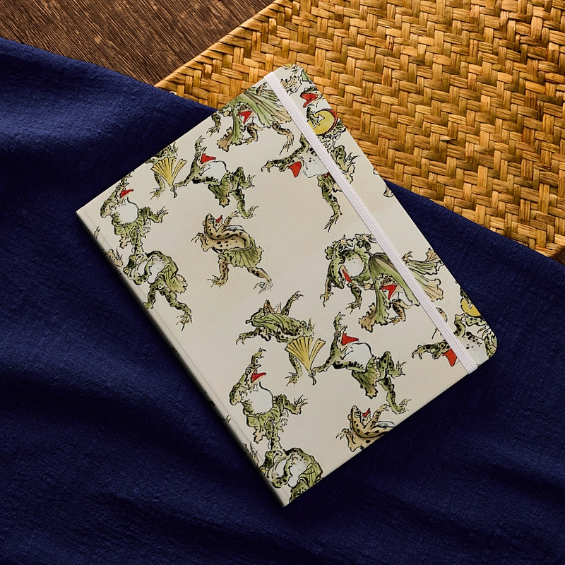 Tokyo-Tiger Frog Dance Notebook