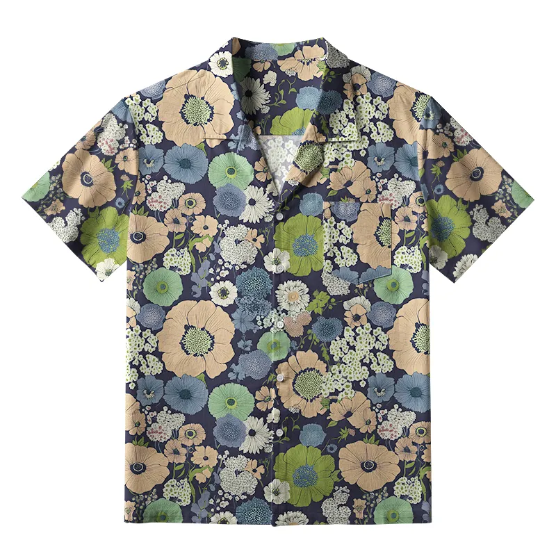 Tokyo-Tiger Blossom Burst Aloha Hawaiian Shirt
