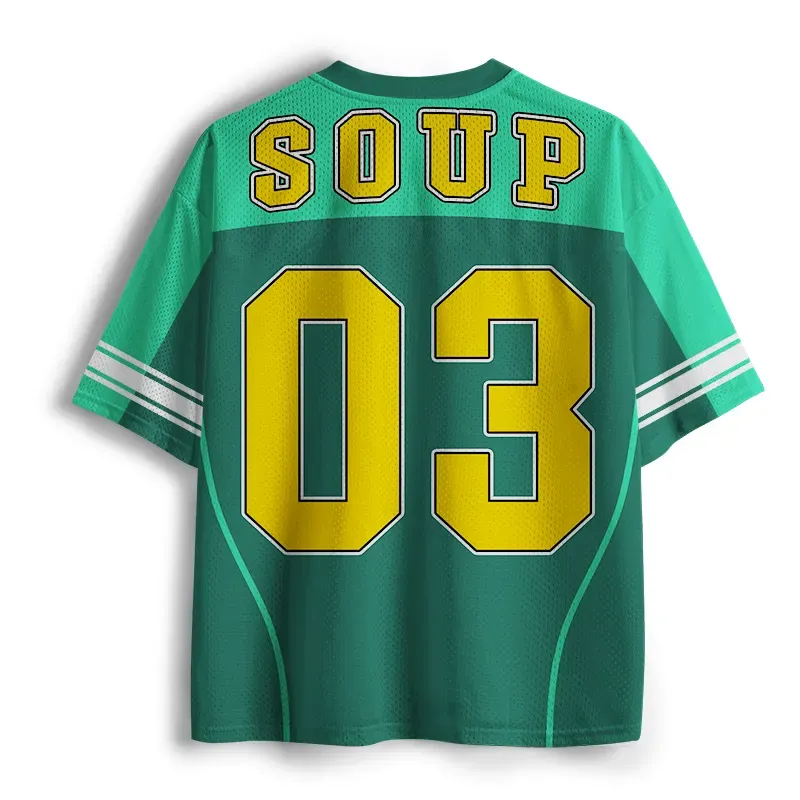 Tokyo-Tiger Funny Frog Soup Mesh Jersey