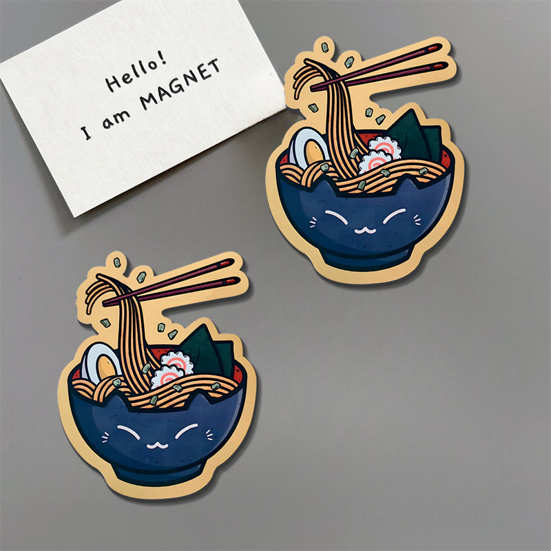 Tokyo-Tiger Delicious Ramen Fridge Magnet