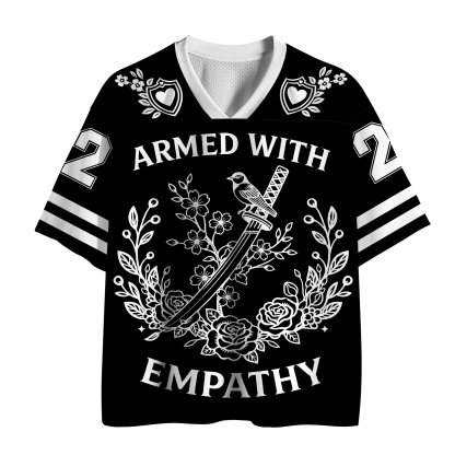 Tokyo-Tiger Katana&Bloom Aesthetic Mesh Jersey