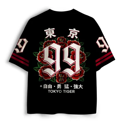 Tokyo-Tiger Tokyo Savage No. 99 Mesh Jersey