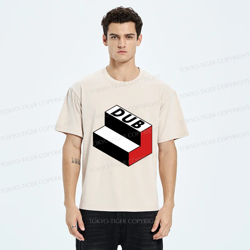 Tokyo-Tiger Dubstep Funny Washed T-Shirt